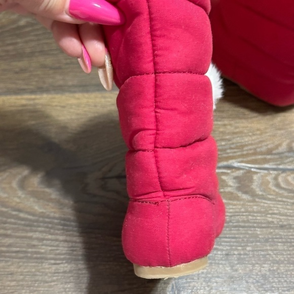 Janie and Jack girls winter boots size 7 - Picture 9 of 10